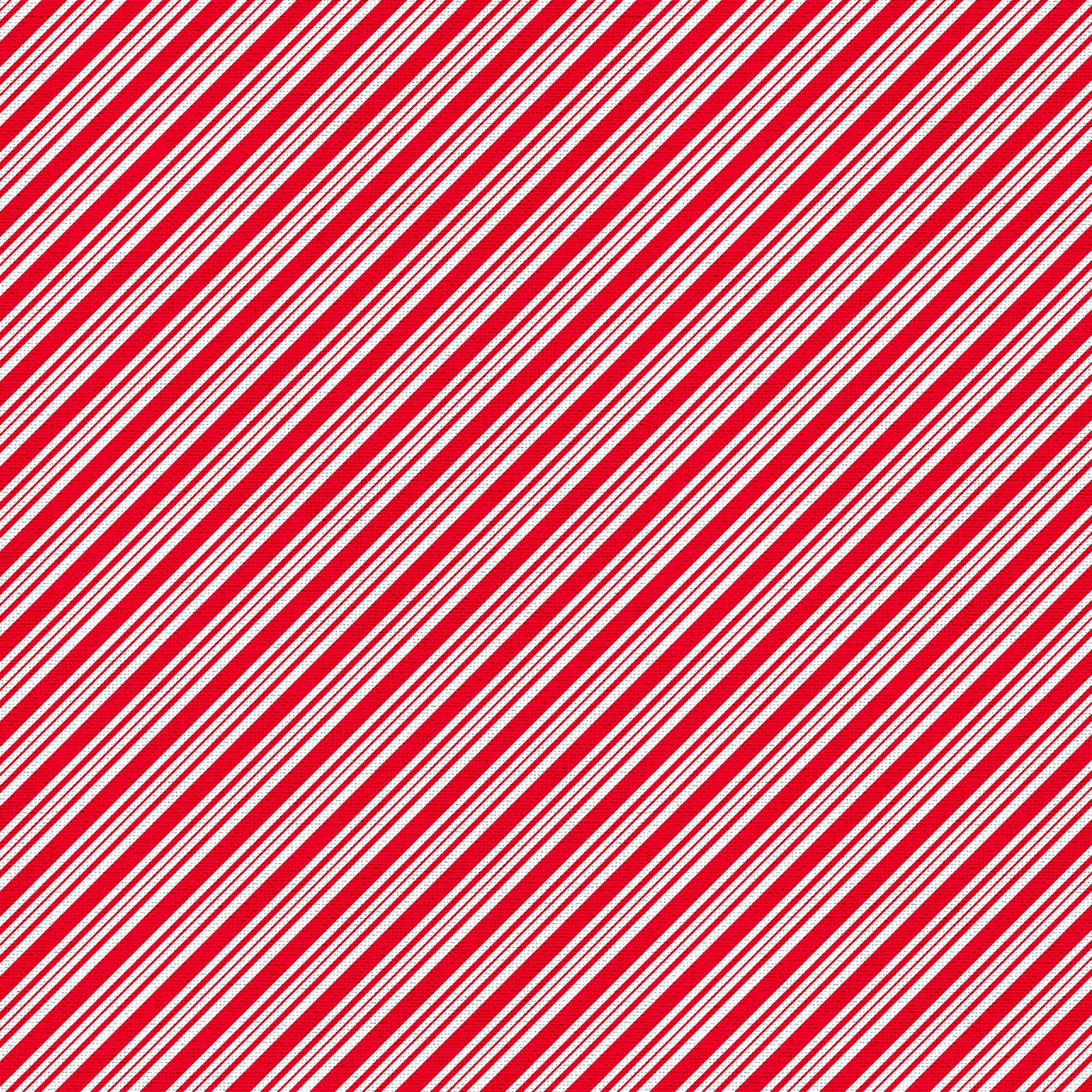 Fabric Editions Red Diagonal Stripe Cotton Fabric